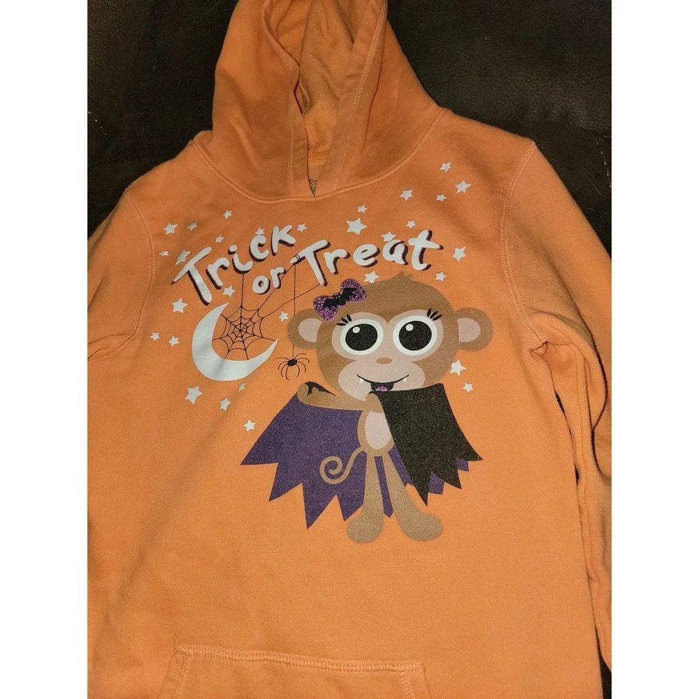 Justice trick or treat fall Halloween‎ sweatshirt hoodie size 10